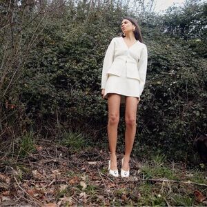 Zara Tailored Knit Cardigan Size L